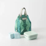 Miniware Set geanta termoizolanta Mealtote cu cutie Grow Bento Miniware Ready Go! Bento 4 piese Prickly Pear (mw_RGBPP)