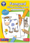 Orchard Toys Carte de colorat cu activitati in limba engleza si abtibilduri Ferma (ORCB10)
