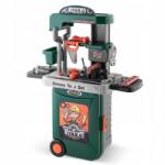 Ricokids Atelier de lucru 3 in 1 cu unelte pentru copii Ricokids 772300 - Verde (EDI772300) Set bricolaj copii