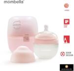 Mombella Biberon anticolici Mombella Breast-Like 120 ml, tetina S flux lent, 100% Silicon, Old Roze (8138)