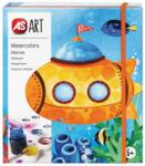 AS Set desen AS Art acuarela peisaj marin (1038-21043)