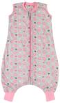 Slumbersac Sac de dormit cu picioruse Pink Elephant 3-4 ani 0.5 Tog (ROM844-05)