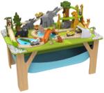 KidKraft Circuit din lemn cu masinute si masa de joaca incluse Aventura Safari (KK20172) - kidostore Trenulet