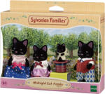 EPOCH Figurine Sylvanian Families - Familia Pisicutelor Negre (SF5530) Figurina