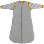 Slumbersac Sac de dormit cu maneca lunga detasabila Gray Mottled Stripes 70 cm 2.5 Tog (CJ991-25LS)