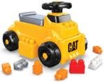 Mattel Vehicul ride-on cu cuburi de construit Mega Bloks CAT 10 piese (MTHDJ29)