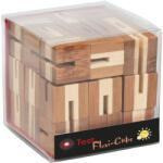 Fridolin Joc logic puzzle 3D din bambus Flexi-Cub 2 (Fr_17517)