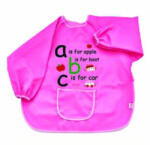 BabyJem Sort cu maneci pentru activitati ABC BabyJem Roz (bj_0492)