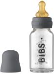 BIBS Set complet biberon din sticla anticolici 110 ml Iron BIBS (5013221)