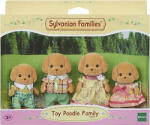 EPOCH Figurine Sylvanian Families - Familia Catelusilor Poodle (SF5259) - kidostore Figurina