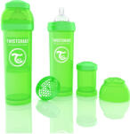 Twistshake Biberon Anti-colici 330 ml Twistshake Verde (336001280)