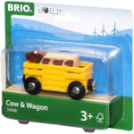 BRIO Remorca si vacuta pentru trenulete BRIO (BRIO33406) Trenulet