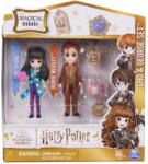 Spin Master Set 2 figurine Cho si George Harry Potter Wizarding World Magical Minis (6064901) Figurina