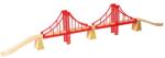 Bigjigs Toys Pod dublu suspendat din lemn - BigJigs (BJT136) Trenulet