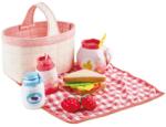 Hape Set de joaca Hape - Cosulet de picnic 14 piese (E3179A) Bucatarie copii