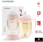 Mombella Biberon anticolici Mombella Breast-Like 300 ml, tetina 360° XL Flux Consistent, PPSU, Old Roze (8165)