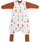 Slumbersac Sac de dormit cu picioruse si maneca lunga detasabila Kangaroo 110 cm + manseta 2.5 Tog (CJ544-25FSN)