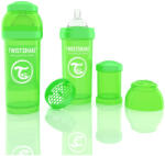 Twistshake Biberon Anti-colici 260 ml Twistshake Verde (336001180)