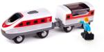 Hape Tren Intercity alimentat cu baterii Hape (E3774A) Trenulet