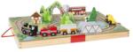 Melissa & Doug Set de joaca portabil Trenuletul - Melissa & Doug (MD40140) Trenulet
