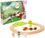 BRIO Set trenulet din lemn cu accesorii Disney Alba ca Zapada BRIO 17 piese (BRIO32299) Trenulet