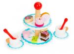 ECOTOYS Set pentru a servi prajitura din lemn Ecotoys PH01B002 (EDIPH01B002) Bucatarie copii
