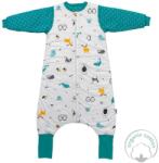 Slumbersac Sac de dormit cu picioruse si maneca lunga detasabila Polar Pals 120 cm + manseta 2.5 Tog (EU965-25FSN)