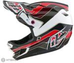 Troy Lee Designs D4 POLYACRALITE MIPS sisak, block chracoal/red (L (58-59 cm))