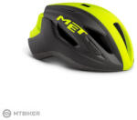 MET STRALE sisak, fekete/reflex sárga matt (L (59-62 cm))
