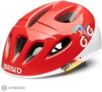 Briko FURY gyerek sisak, piros/fehér (XS-S (46 - 54 cm))