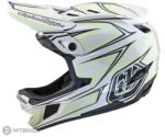 Troy Lee Designs D4 COMPOSITE MIPS sisak, tűzött világosszürke (XL (60-61 cm))