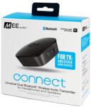 MEE audio Connect univerzális dual bluetooth audio jeltovábbító TV-hez való fejhallgatókhoz (MEE-AF-T1-BK-MEE)