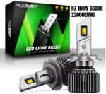 NOVSIGHT Lămpi Autoturismului H7 Canbus LED 6500K Alb rece 12-24V 100W 2buc A500-N76-H7 (A500-N76-H7)