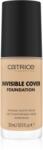 Catrice Invisible Cover Foundation hosszan tartó és erősen fedő alapozó matt hatással árnyalat 005W 30 ml