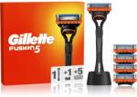 Gillette Fusion5 borotva állvánnyal + cserepenge 5 db