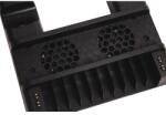 FroggieX PS4 Kiegészítő Konzol hűtő + Töltő állomás + Játék tartó Fekete, FX-P4-C3-B (FX-P4-C3-B)
