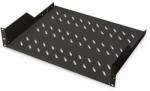 ASSMANN DN-19 TRAY-2-SW 19" 2U 370mm mély fekete fix polc (DN-19 TRAY-2-SW) - pcx