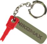 NIKOMAX Kulcs, zárral ellátott patch kábelekhez, kulcstartóval, piros NMC-RJ-KEY-KC-RD (NMC-RJ-KEY-KC-RD)