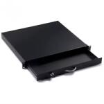 Formrack Kihúzható tálca/polc 1000 Eco, 1000mm mélységű 19" álló rack szekrénybe F2210HREK (F2210HREK)