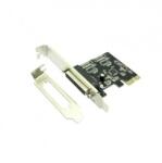 Approx Vezérlőkártya - PCI Express csatlakozás 1db Párhuzamos port (Low profile APPPCIE1P (APPPCIE1P)