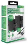 Venom XBOX Series S/X & One Kiegészítő 2db akkumulátor (1100mAh) + 3m Töltő kábel Fekete, VS2883 (VS2883)