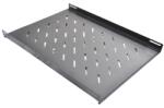 WP Fixed Shelf For RNA Series depth 600, Black RAL 9005, (depth 350 mm) WPN-AFS-41060-B (WPN-AFS-41060-B)