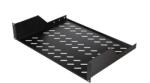 Equip Rackszekrény kiegészítő - EZFS-19-2-80-B (Fix polc, 19", 2U, Mélység: 550mm, fekete) (EZFS-19-2-80-B) - pcx