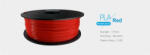  3D FILAMENT 1, 75mm PLA Piros /1kg-os tekercs/ - pcx