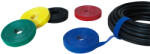 LogiLink vágható tépőzáras kábelkötegelő, 4m x 16mm - kék (KAB0053) - pcx