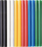 Extol ragasztóstift klt. , többszínű; 12db, 100x7, 2 mm, bliszteren