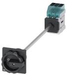 Siemens 3LD3048-0TK51 75kW szerelő lapra kivezetett hajtással fekete kar főkapcsoló (3LD3048-0TK51) - pcx