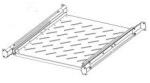 Legrand Rackszekrény polc - 2U-19", 4ponton rögzíthető, állítható 435mm szél. (800 mély szekrényekhez), max: 50 kg, Fekete) E4S2U55A (E4S2U55A)