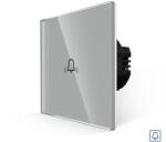 Luxion Buton Sonerie cu Touch din Sticla LUXION, Gri, LX-MT-B101G-GY (LX-MT-B101G-GY)
