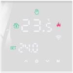 Beok Controls Termostat Wi-Fi pentru incalzirea termica pe gaz BeOk TGW60-WIFI-WPB, Alb (TGW60W-WIFI-WPB)